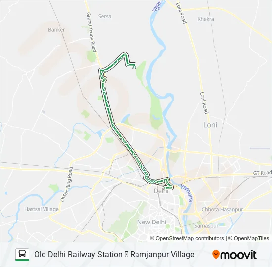 17 Bus Line Map