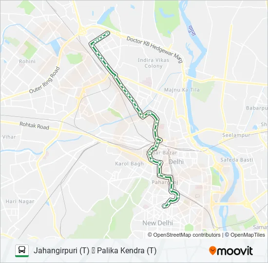 19 Bus Line Map