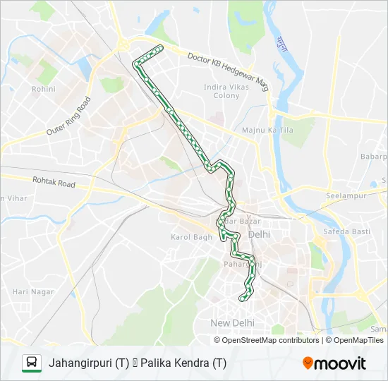 19 Bus Line Map