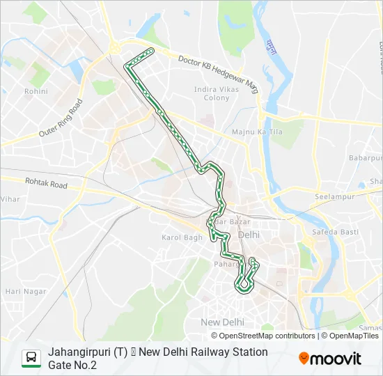 19 Bus Line Map