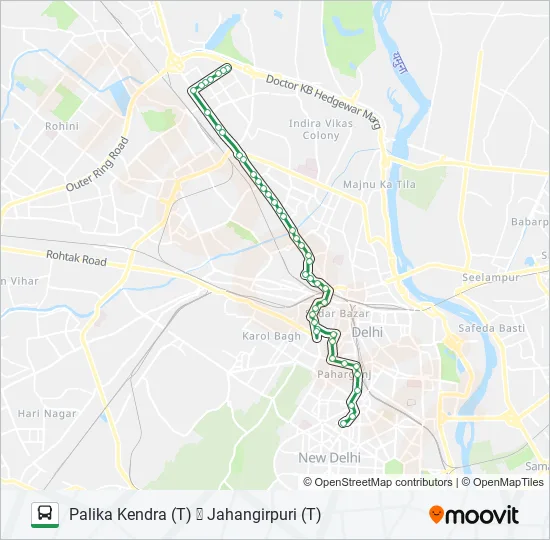 19A Bus Line Map