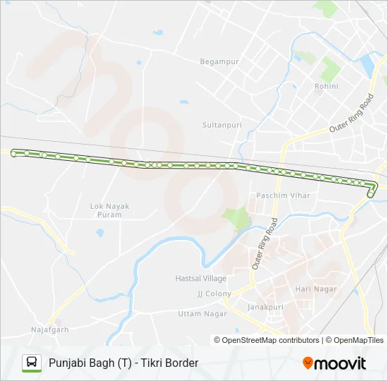 926 Bus Line Map