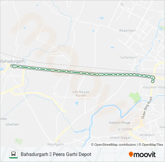 NCR Bus Line Map