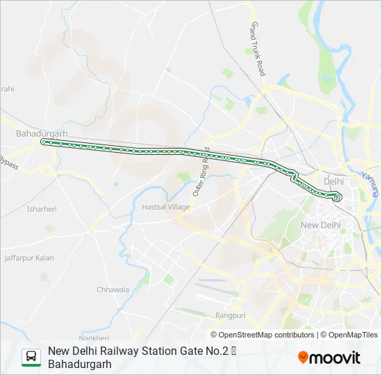 NCR Bus Line Map