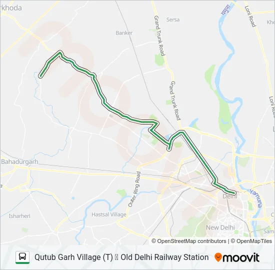 106 Bus Line Map