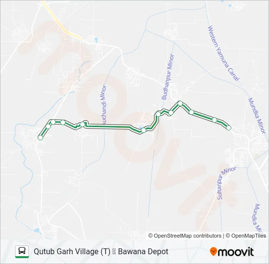 988 Bus Line Map