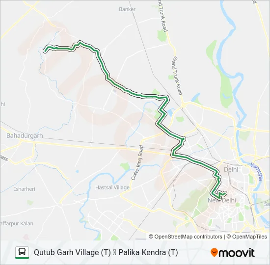 988 Bus Line Map