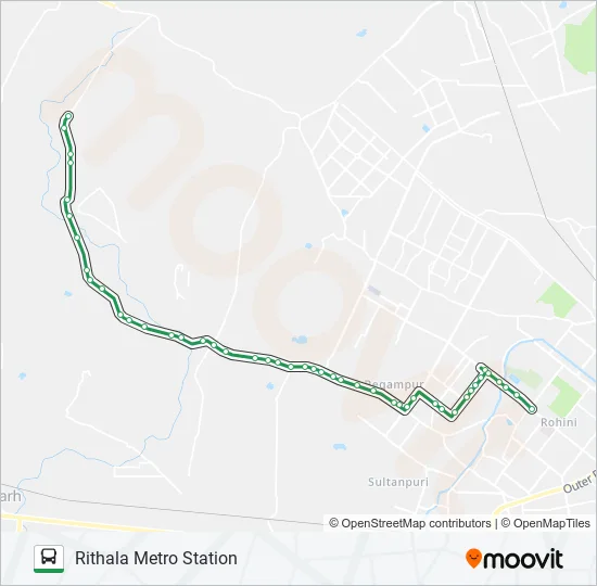 114C Bus Line Map