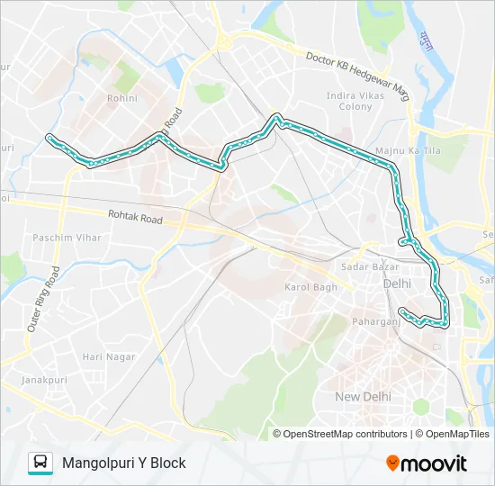 901 Bus Line Map