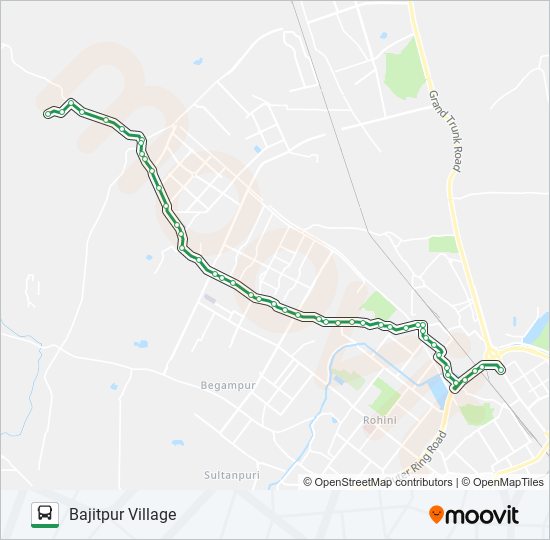 119 bus Line Map