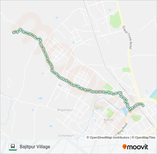 119 Bus Line Map