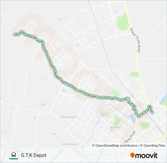 119 Bus Line Map