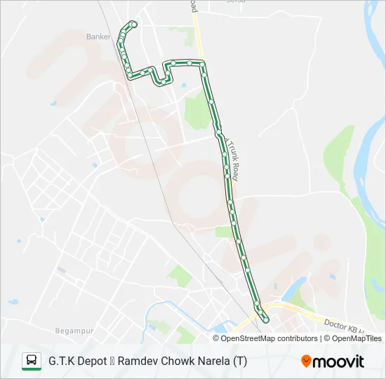 120 Bus Line Map