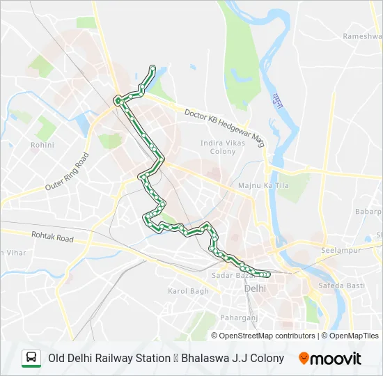 117 Bus Line Map