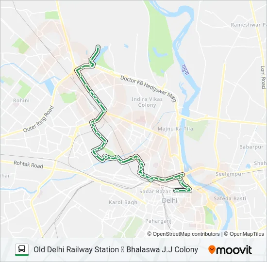 117 Bus Line Map