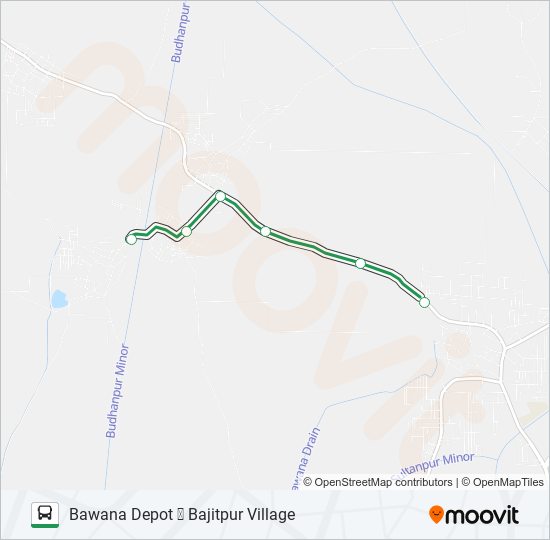 119 bus Line Map