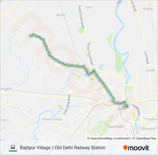 119 Bus Line Map