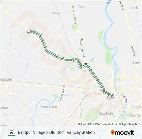 119 Bus Line Map
