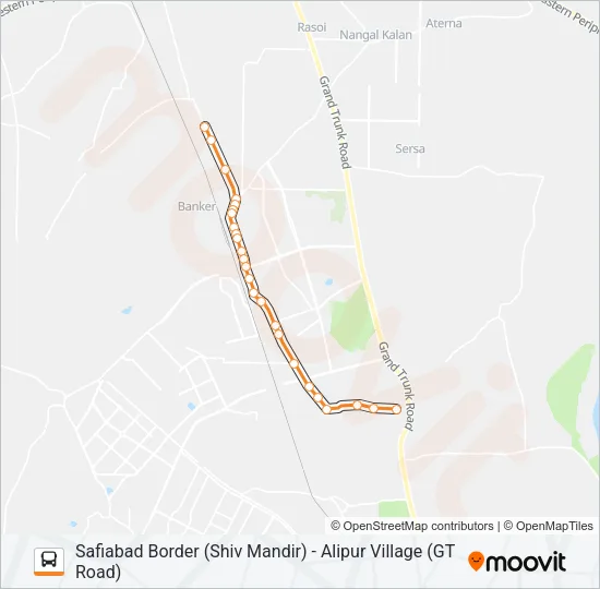 112A  Line Map