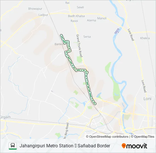 112 Bus Line Map