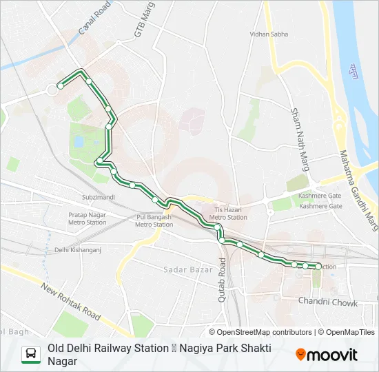 117 Bus Line Map