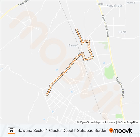 112STL bus Line Map