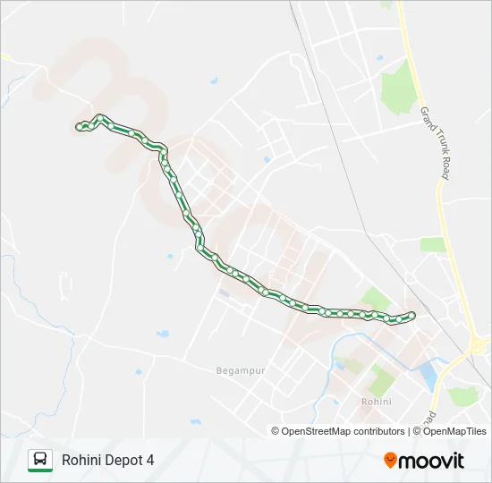 119 Bus Line Map