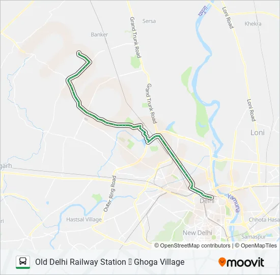 130 Bus Line Map