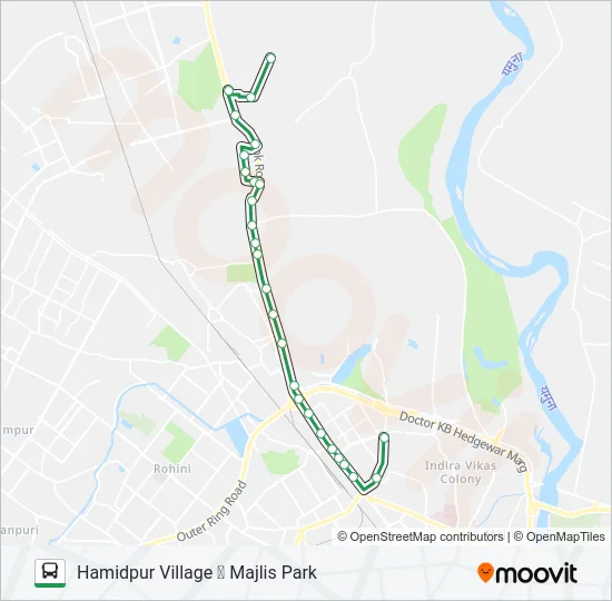 138 Bus Line Map