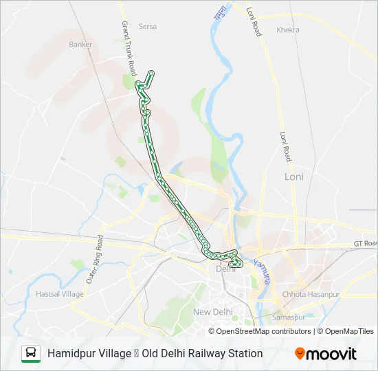 138 Bus Line Map