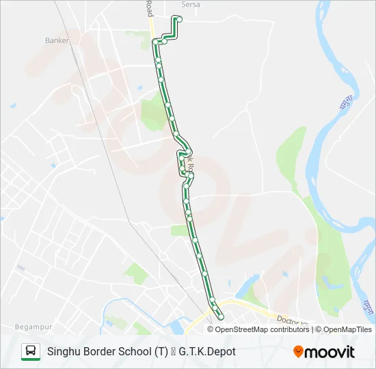 144 Bus Line Map