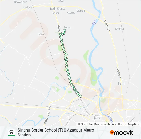 144 Bus Line Map