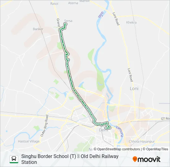144 Bus Line Map