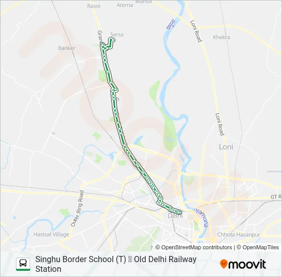 144 Bus Line Map