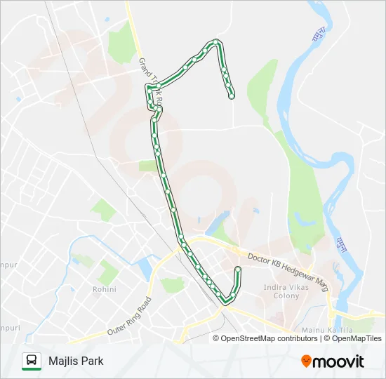 146 Bus Line Map