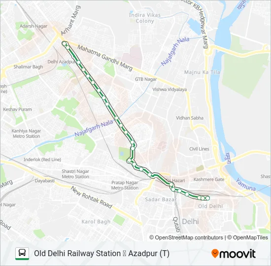 146 Bus Line Map