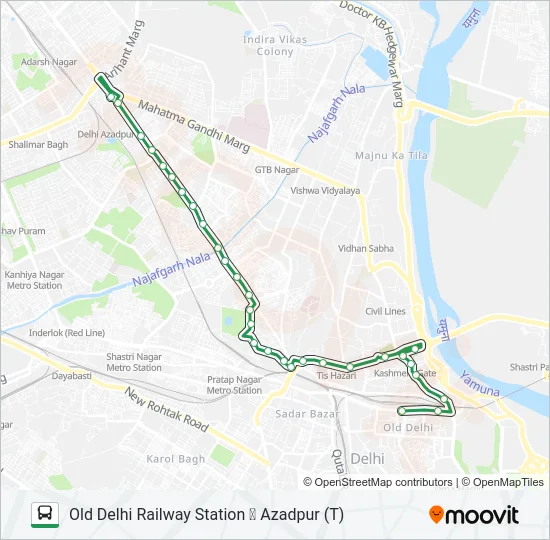 146 Bus Line Map