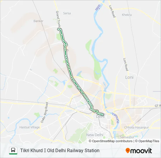 148 Bus Line Map