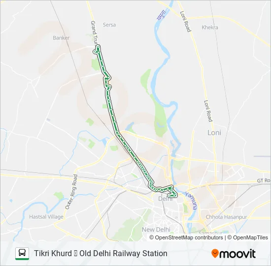 148 Bus Line Map