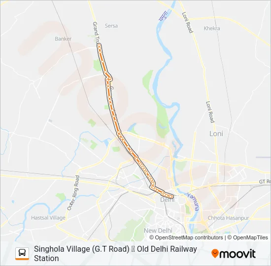 144  Line Map