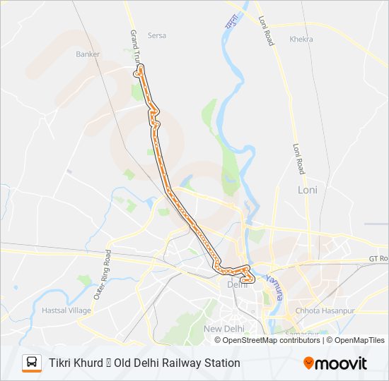 148 bus Line Map