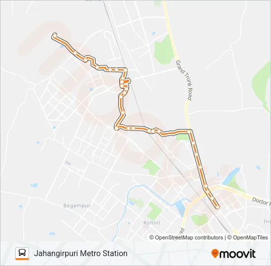 158  Line Map