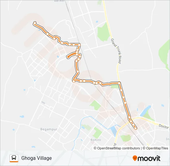 158  Line Map