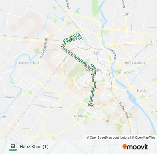 168 Bus Line Map