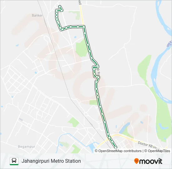 173 Bus Line Map