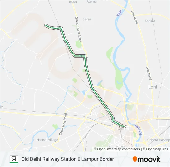 175 Bus Line Map