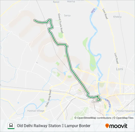 175 Bus Line Map