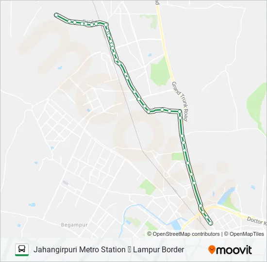 175 Bus Line Map