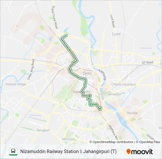 181 Bus Line Map