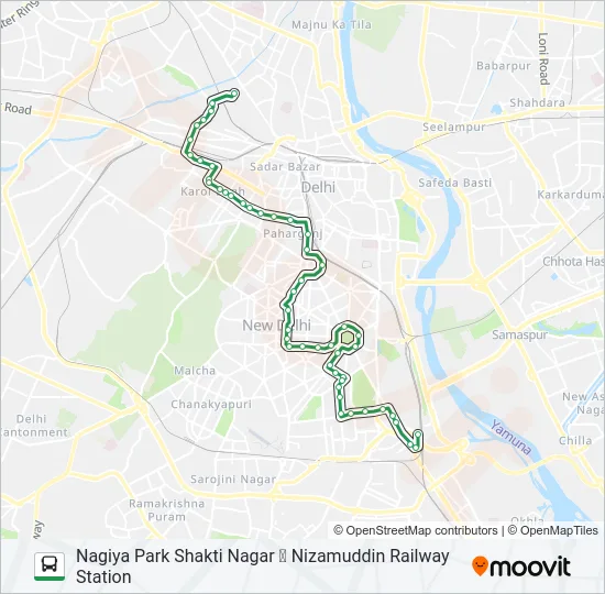 181 Bus Line Map